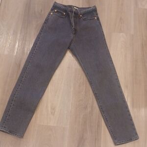 Classic Black Women's Straight Leg Jeans